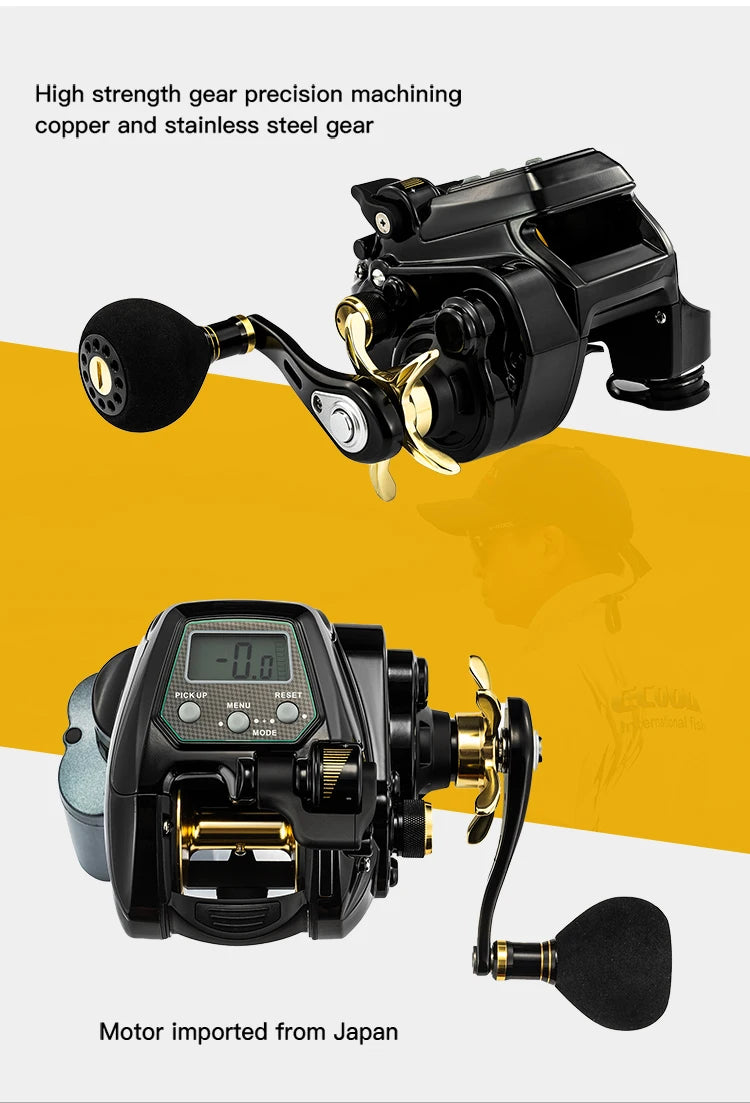 Ezh 5000 Electric Reel Offshore Boat Fishing Reels 22kgs Drag Power The Same With Daiwa Performance