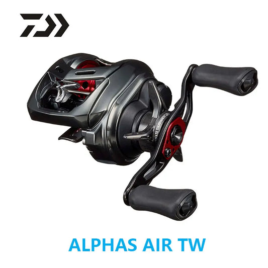 DAIWA ALPHAS AIR TW 6+1BB 7.1/8.6:1 Air Brake System SV Spool Soft Knob 3.5KG Max Drag Saltwater Baitcasting Fishing Reel