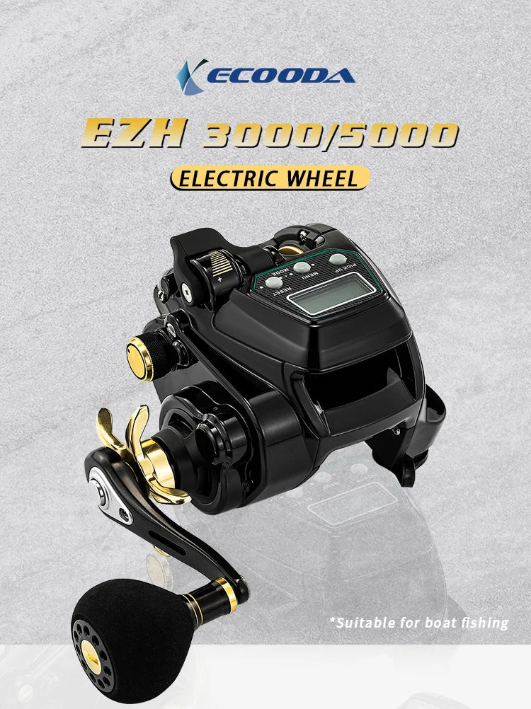 Ezh 5000 Electric Reel Offshore Boat Fishing Reels 22kgs Drag Power The Same With Daiwa Performance