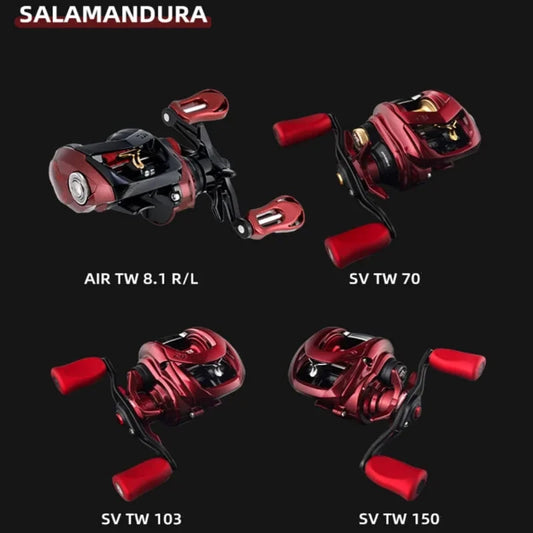 DAIWA SALAMANDURA 70 103 150 Salamander/Red Spider Road Asian Wheels Long-distance Dropping Wheels Fishing Wheels Fishing Wheels